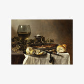 Still Life with Herring, Wine and Bread by Pieter Claesz - thumbnail_0_nf_671646123d19ba02d720743c